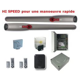 MOTORISATION PORTAIL BATTANT NICE WINGOKIT 5024 - automatisme de portail