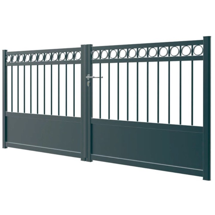 PORTAIL ALUMINIUM BATTANT ANETO