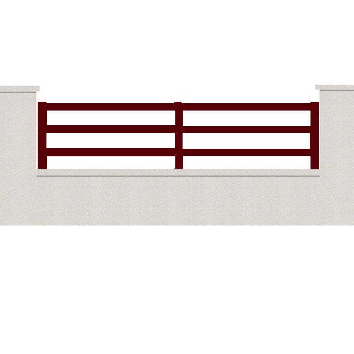 CLOTURE HERMIONE 3 LAMES  HAUTEUR 80 CM