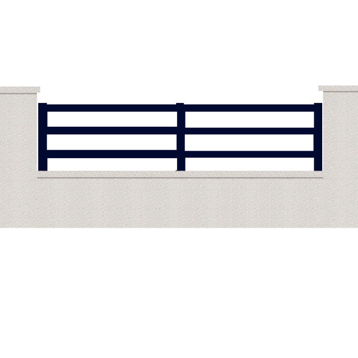 CLOTURE HERMIONE 3 LAMES  HAUTEUR 80 CM