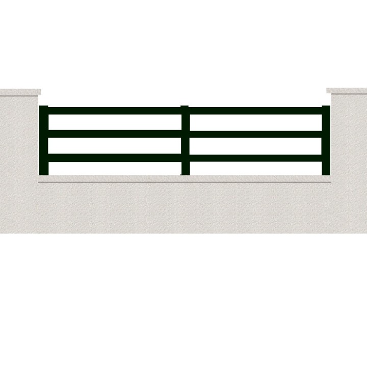 CLOTURE HERMIONE 3 LAMES  HAUTEUR 80 CM