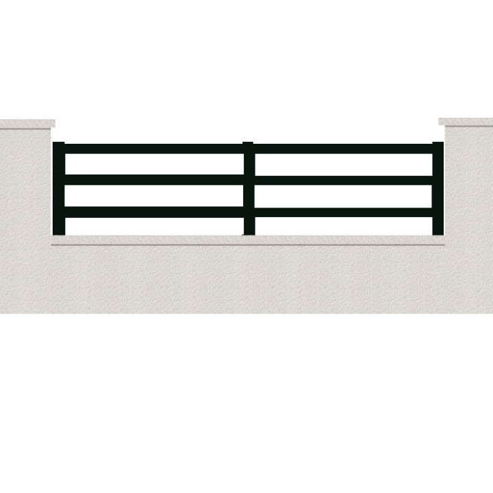 CLOTURE HERMIONE 3 LAMES  HAUTEUR 80 CM