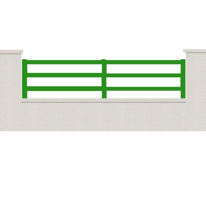 CLOTURE HERMIONE 3 LAMES  HAUTEUR 80 CM
