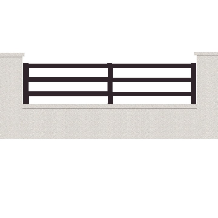 CLOTURE HERMIONE 3 LAMES  HAUTEUR 80 CM