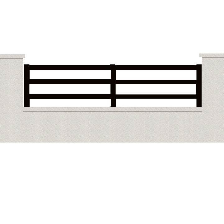 CLOTURE HERMIONE 3 LAMES  HAUTEUR 80 CM