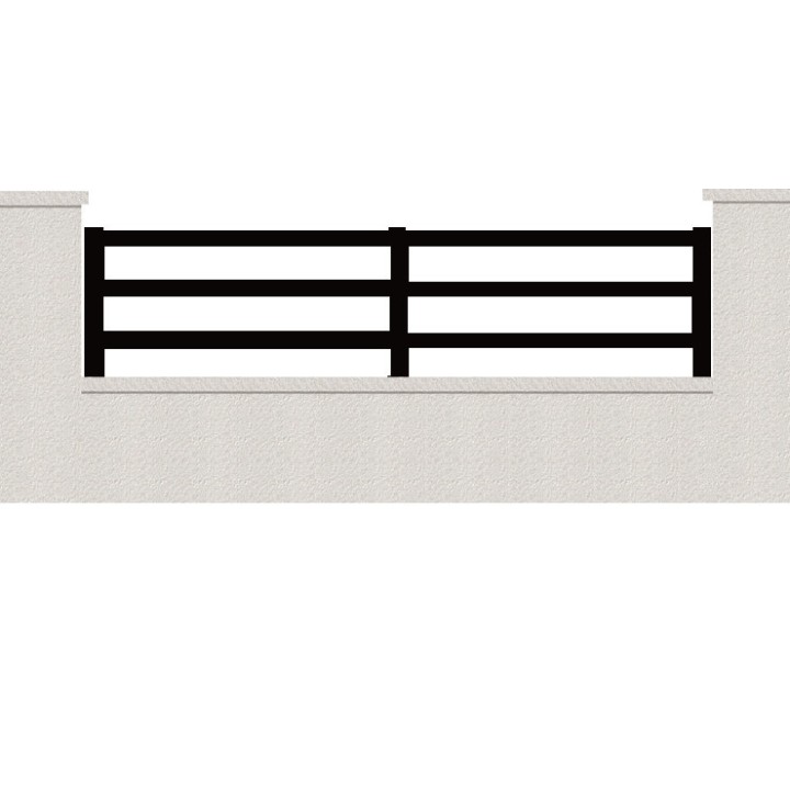 CLOTURE HERMIONE 3 LAMES  HAUTEUR 80 CM