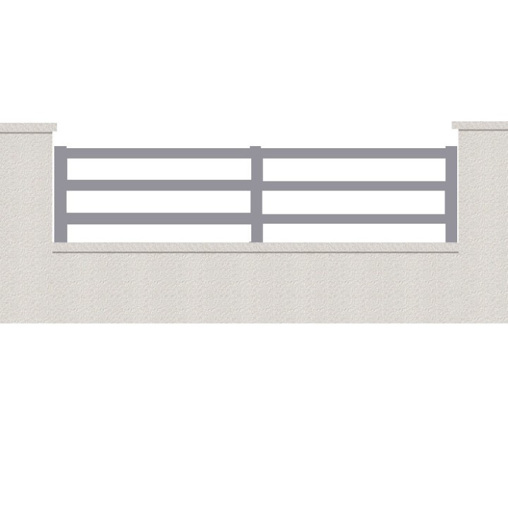 CLOTURE HERMIONE 3 LAMES  HAUTEUR 80 CM
