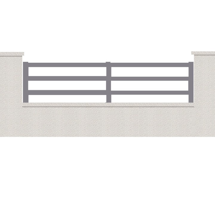 CLOTURE HERMIONE 3 LAMES  HAUTEUR 80 CM