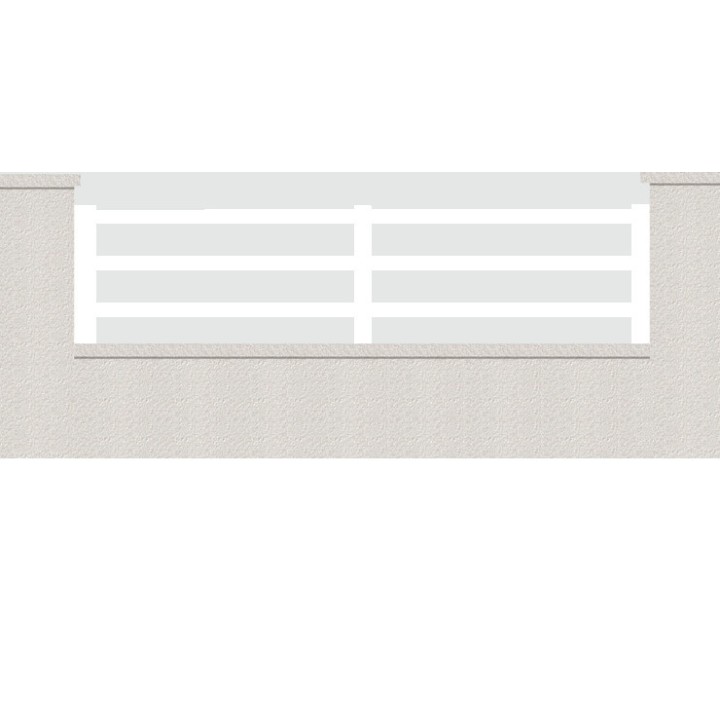 CLOTURE HERMIONE 3 LAMES  HAUTEUR 80 CM