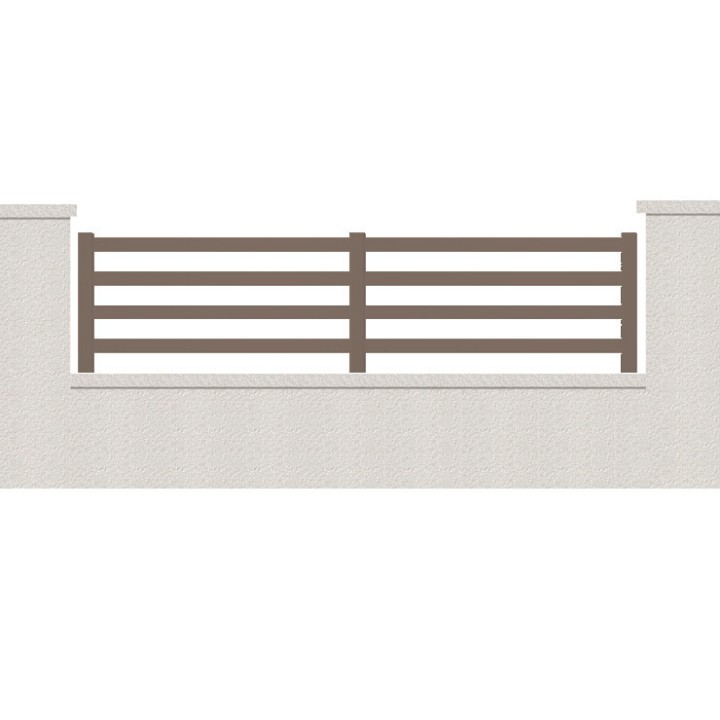 CLOTURE HERMIONE 4 LAMES  HAUTEUR 80 CM
