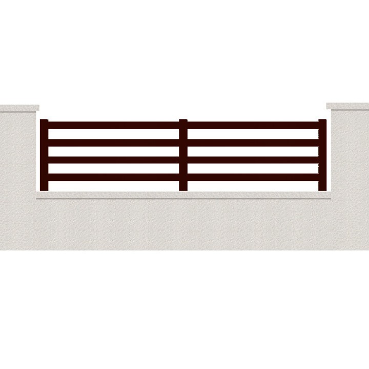 CLOTURE HERMIONE 4 LAMES  HAUTEUR 80 CM