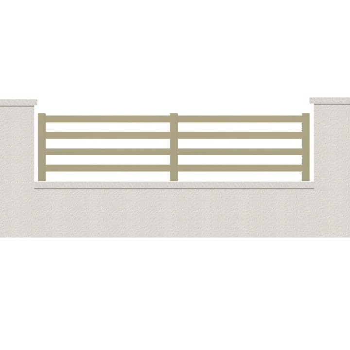 CLOTURE HERMIONE 4 LAMES  HAUTEUR 80 CM