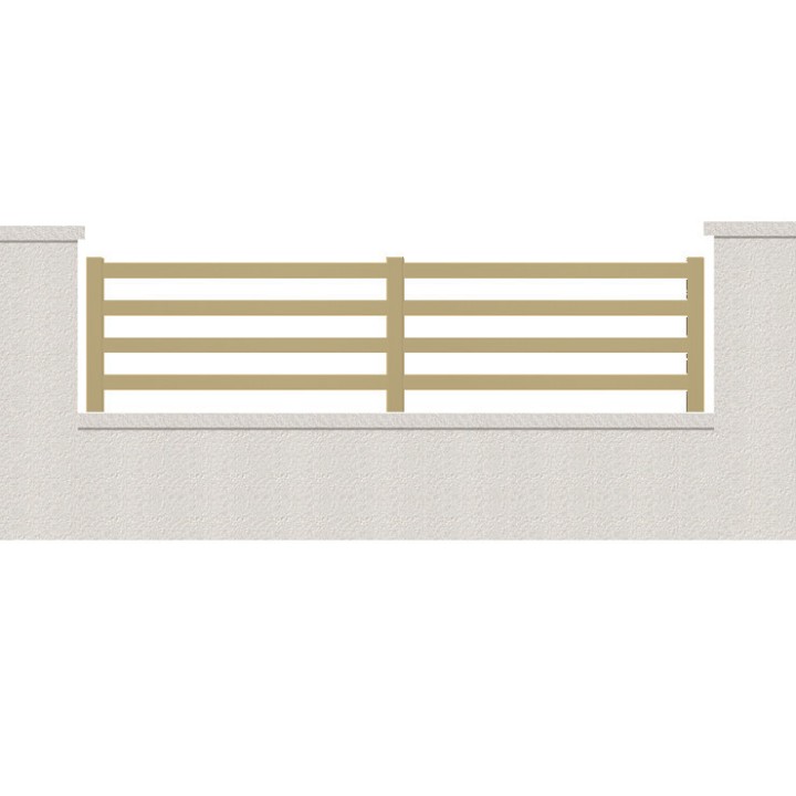 CLOTURE HERMIONE 4 LAMES  HAUTEUR 80 CM