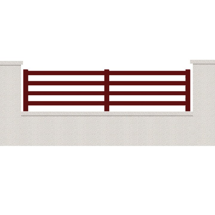 CLOTURE HERMIONE 4 LAMES  HAUTEUR 80 CM