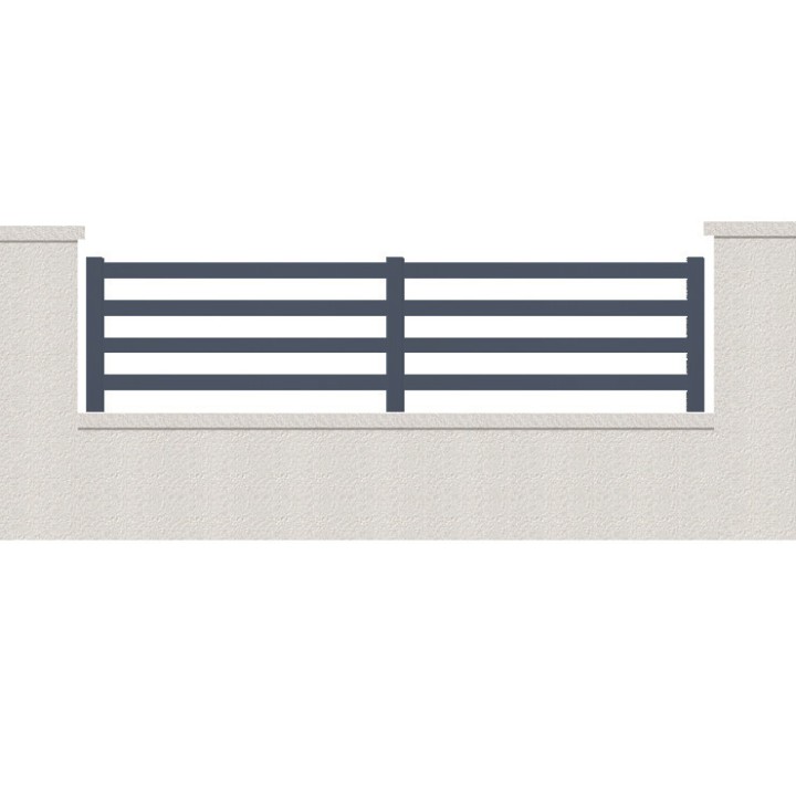 CLOTURE HERMIONE 4 LAMES  HAUTEUR 80 CM