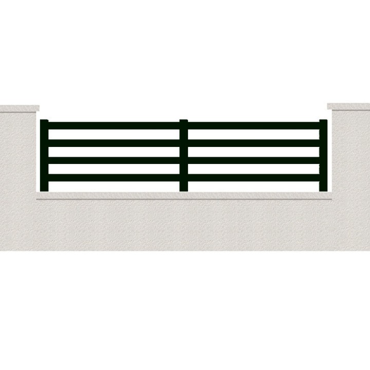 CLOTURE HERMIONE 4 LAMES  HAUTEUR 80 CM