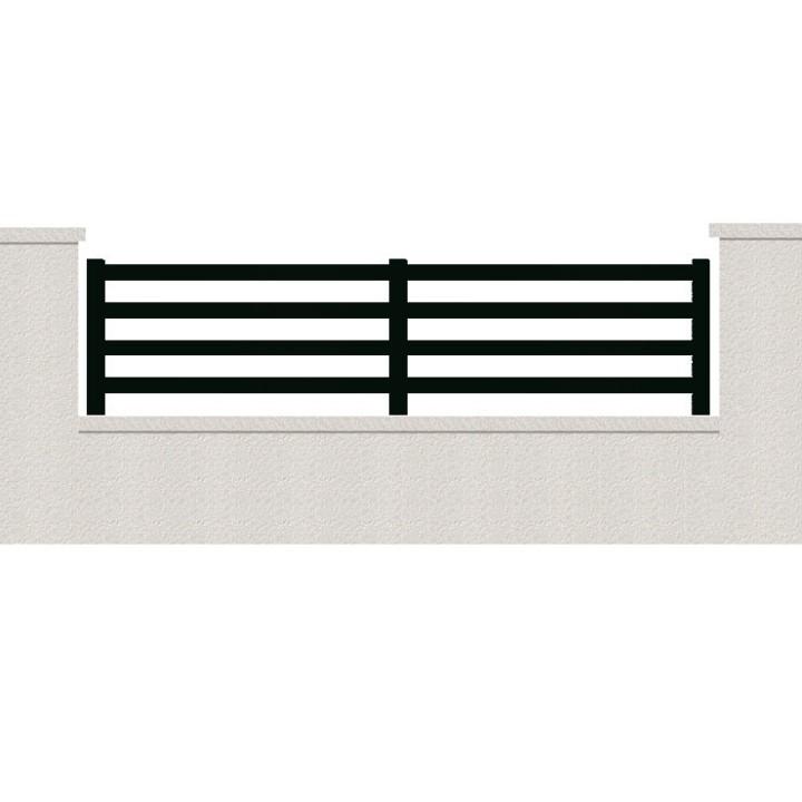 CLOTURE HERMIONE 4 LAMES  HAUTEUR 80 CM