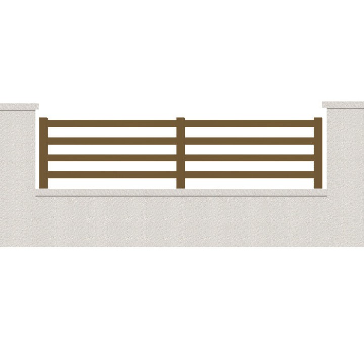 CLOTURE HERMIONE 4 LAMES  HAUTEUR 80 CM