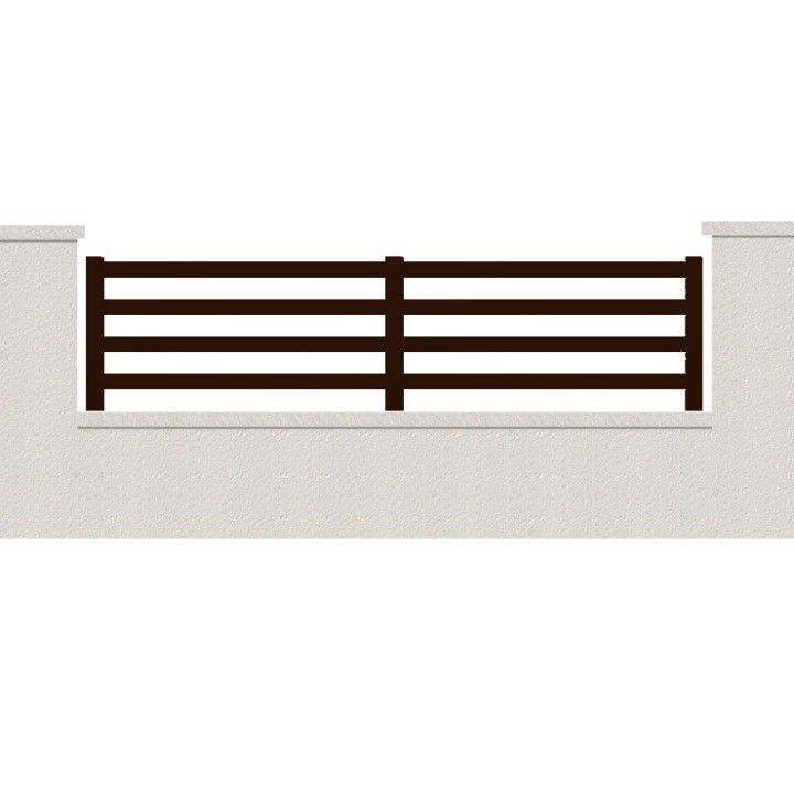 CLOTURE HERMIONE 4 LAMES  HAUTEUR 80 CM