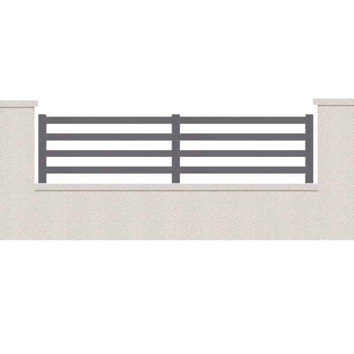 CLOTURE HERMIONE 4 LAMES  HAUTEUR 80 CM