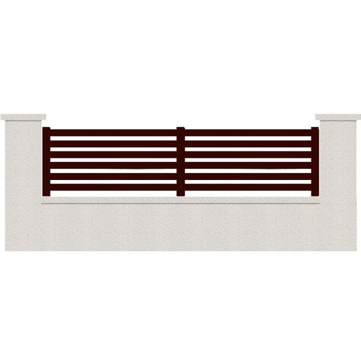 CLOTURE HERMIONE 6 LAMES  HAUTEUR 80 CM