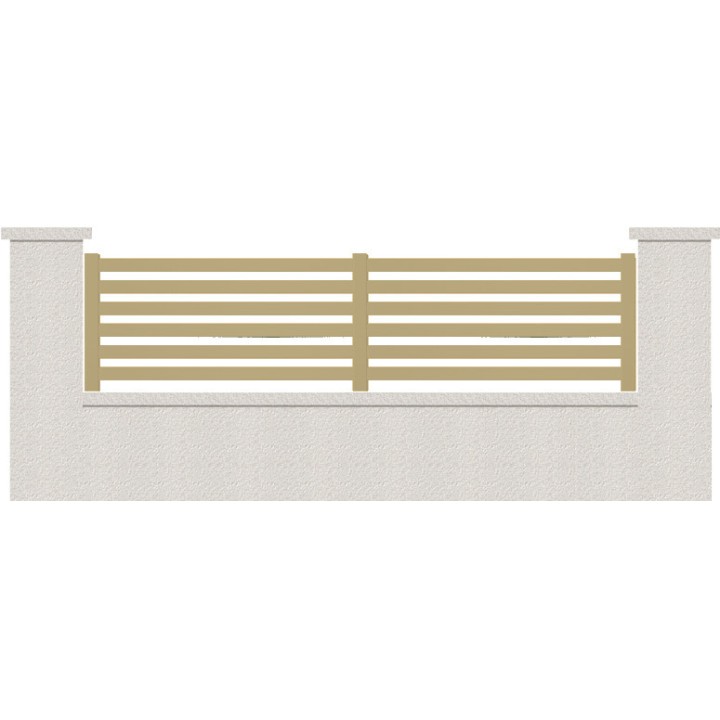 CLOTURE HERMIONE 6 LAMES  HAUTEUR 80 CM