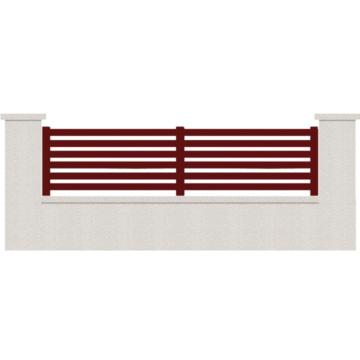 CLOTURE HERMIONE 6 LAMES  HAUTEUR 80 CM