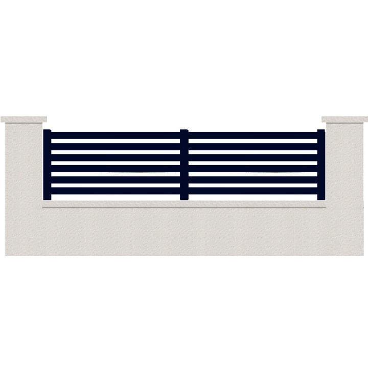 CLOTURE HERMIONE 6 LAMES  HAUTEUR 80 CM