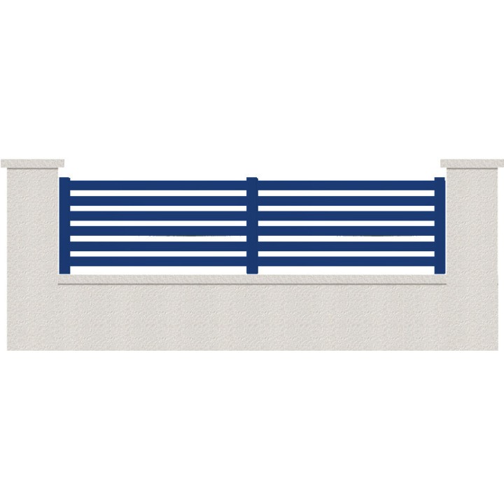 CLOTURE HERMIONE 6 LAMES  HAUTEUR 80 CM