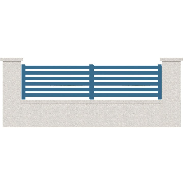 CLOTURE HERMIONE 6 LAMES  HAUTEUR 80 CM