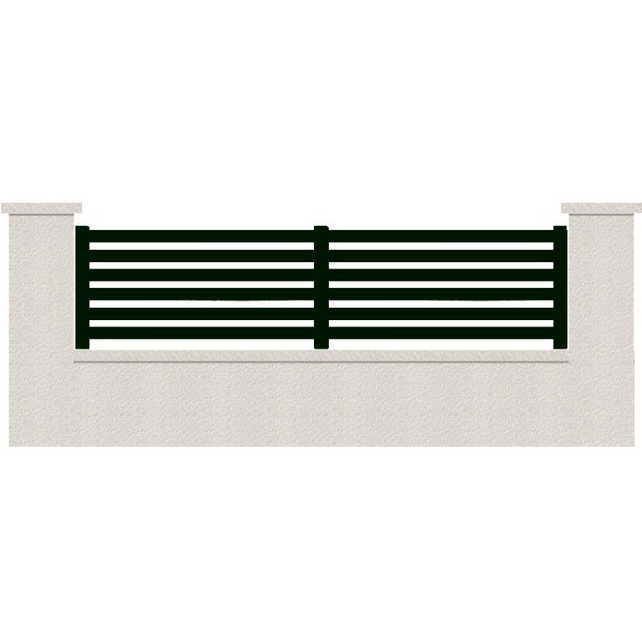 CLOTURE HERMIONE 6 LAMES  HAUTEUR 80 CM