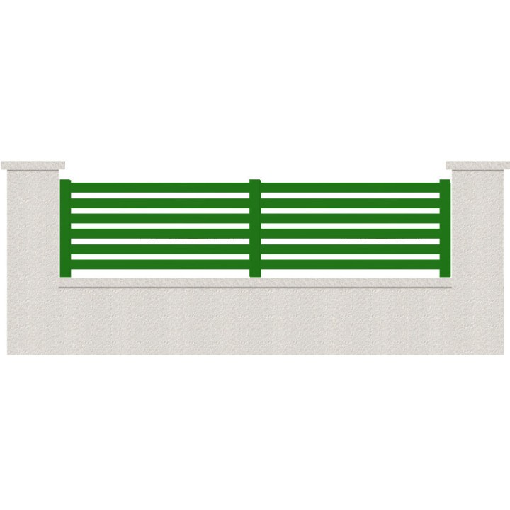 CLOTURE HERMIONE 6 LAMES  HAUTEUR 80 CM