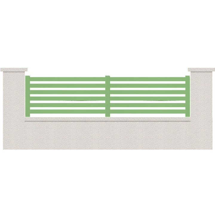 CLOTURE HERMIONE 6 LAMES  HAUTEUR 80 CM