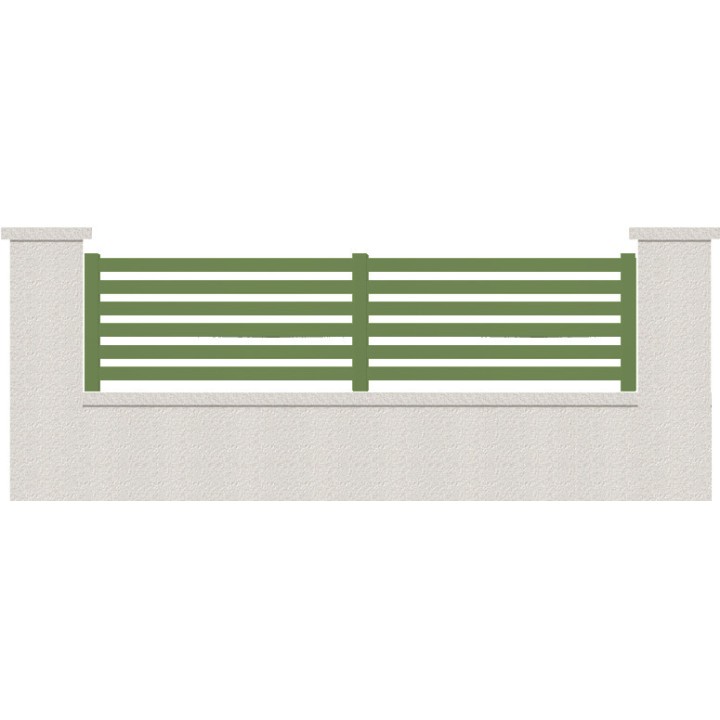 CLOTURE HERMIONE 6 LAMES  HAUTEUR 80 CM