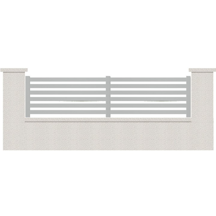 CLOTURE HERMIONE 6 LAMES  HAUTEUR 80 CM