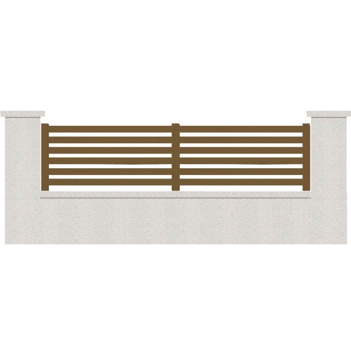 CLOTURE HERMIONE 6 LAMES  HAUTEUR 80 CM