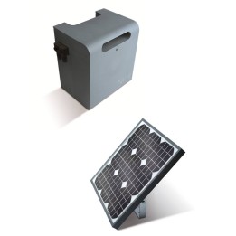 KIT MOTORISATION SOLAIRE NICE SOLEMYO - Motorisation portail