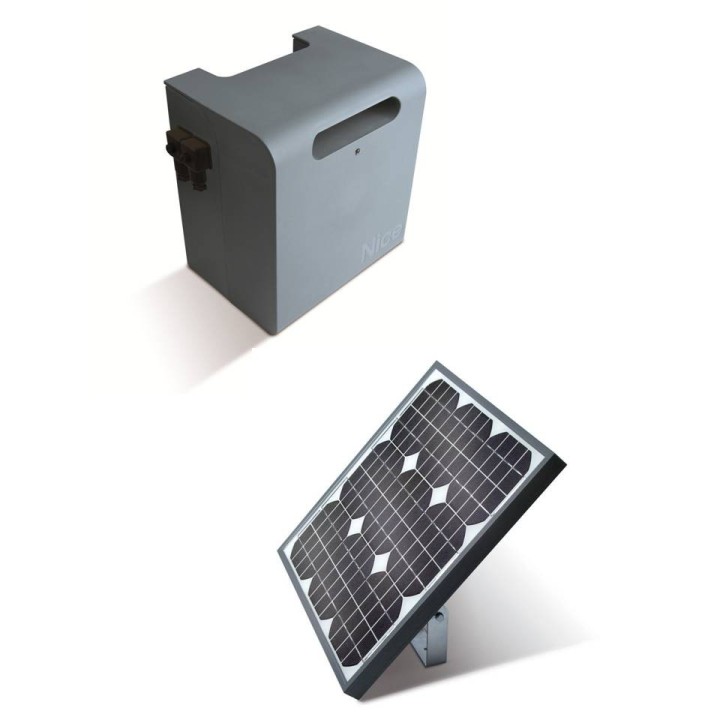 KIT MOTORISATION SOLAIRE NICE SOLEMYO - Motorisation portail