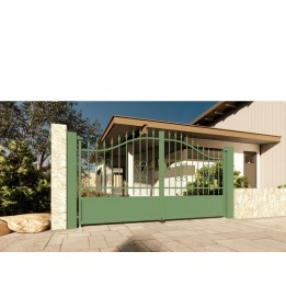 PORTAIL ALUMINIUM BATTANT CASTIGLIONE- portail aluminium