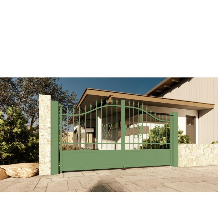PORTAIL ALUMINIUM BATTANT CASTIGLIONE- portail aluminium