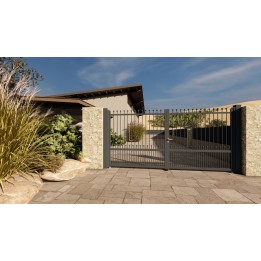 PORTAIL ALUMINIUM BATTANT POLINA