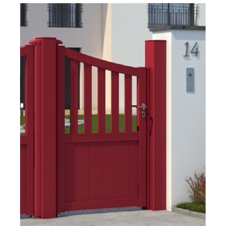 PORTILLON ALUMINIUM AVIRON - portillon plein aluminium
