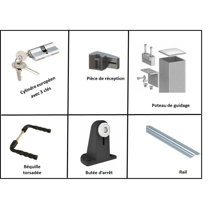 PORTAIL COULISSANT LUCAS- portail aluminium