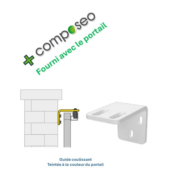 PORTAIL ALUMINIUM COULISSANT POLINA - portail automatique sur mesure