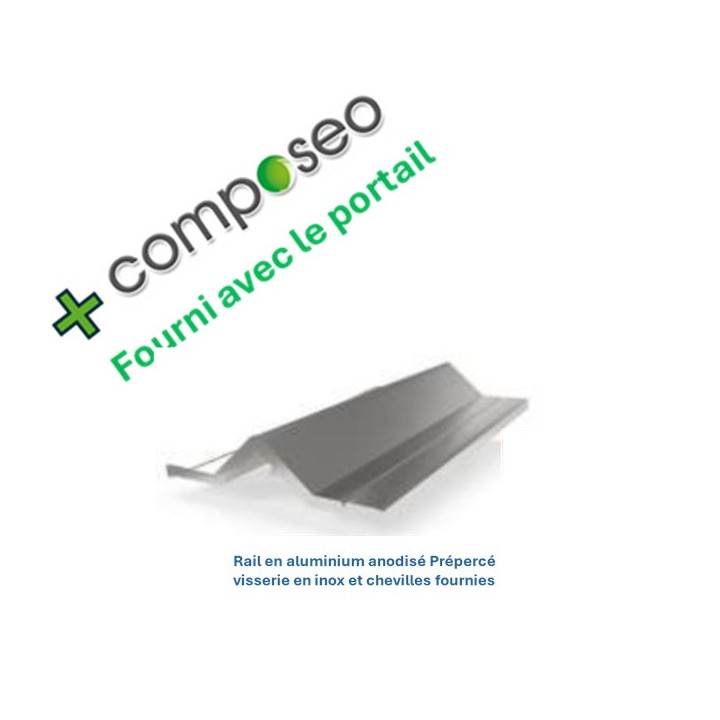 PORTAIL ALUMINIUM COULISSANT POLINA - portail automatique sur mesure