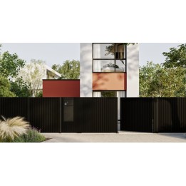 Portail ALUMINIUM battant CONDORCET - portail alu battant
