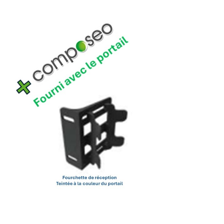 Portail ALUMINIUM battant CONDORCET - portail alu battant