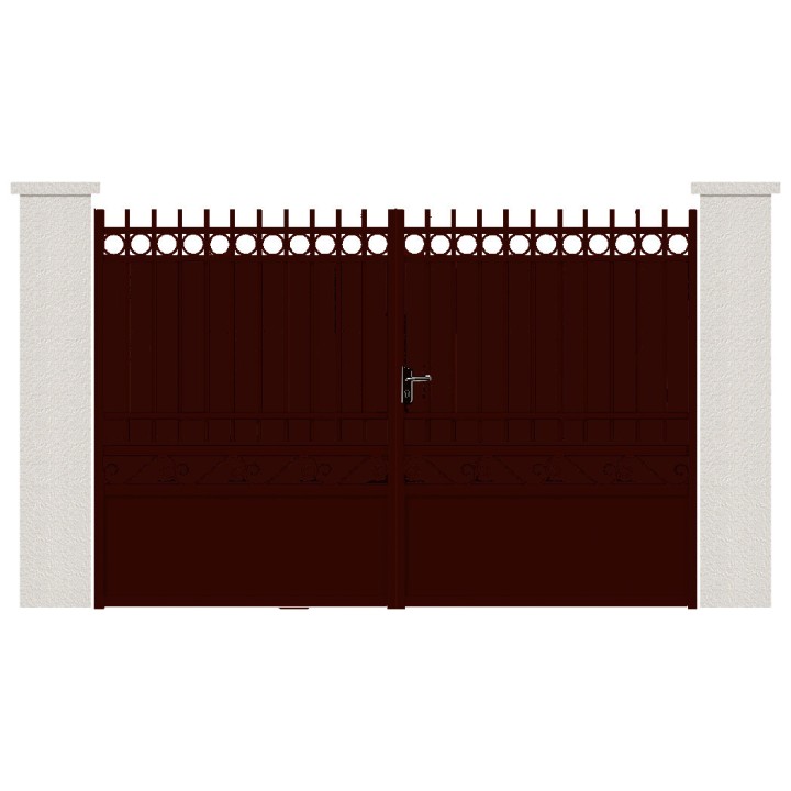 PORTAIL ALUMINIUM BATTANT TITIEN- portail aluminium