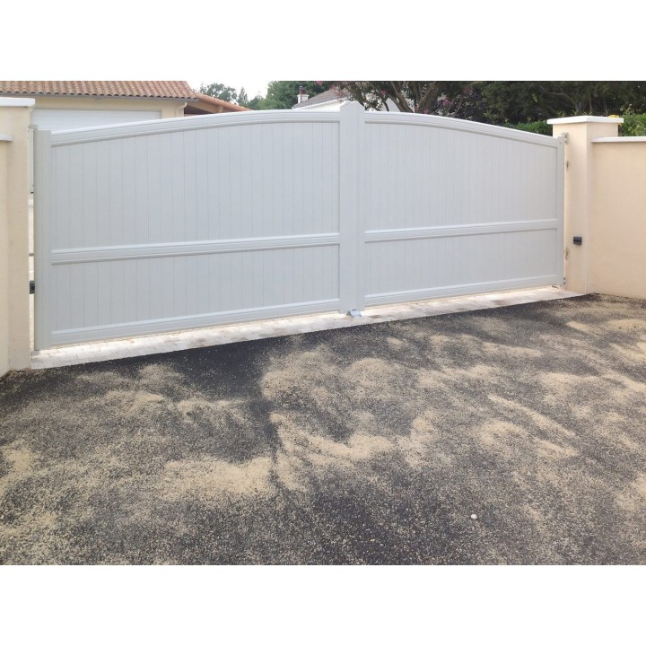 PORTAIL ALUMINIUM BATTANT HAUBAN - portail alu sur mesure