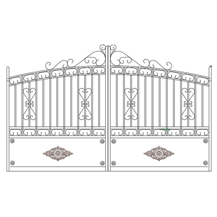 PORTAIL ALUMINIUM BATTANT INGRES- portail aluminium